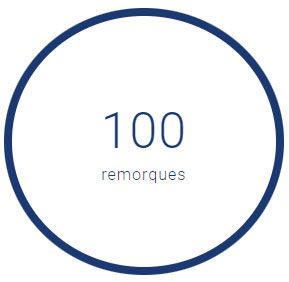100 remorques