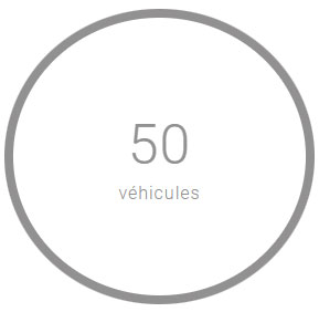 50 véhicules