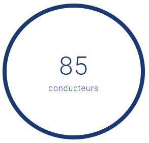85 conducteurs
